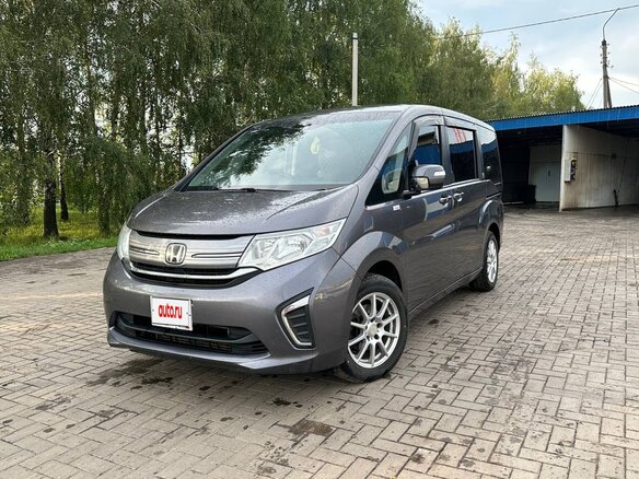 2019 Honda Stepwgn V Рестайлинг, серый, 2250000 рублей - вид 1