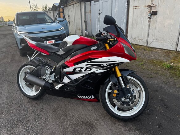 2007 Yamaha YZF-R6, белый, 720000 рублей - вид 7
