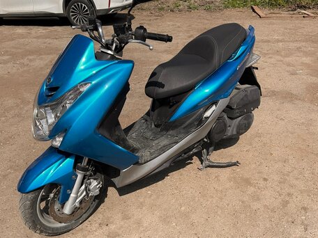 2015 Yamaha Majesty 155S, синий, 199999 рублей, вид 4