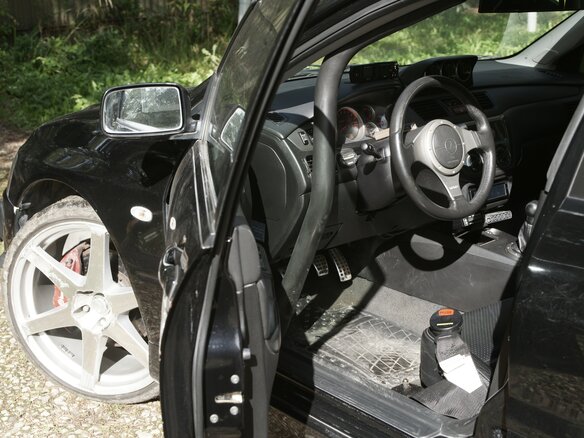 2004 Mitsubishi Lancer Evolution VIII, чёрный, 3490000 рублей - вид 6