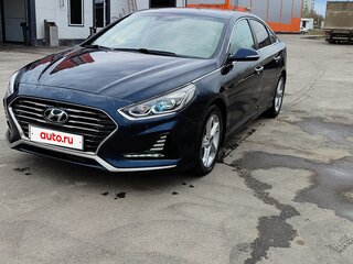 2017 Hyundai Sonata LPi VII (LF), синий, 1440000 рублей, вид 2