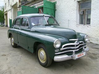 1955 ГАЗ М-20 «Победа», зелёный, 4195000 рублей, вид 3