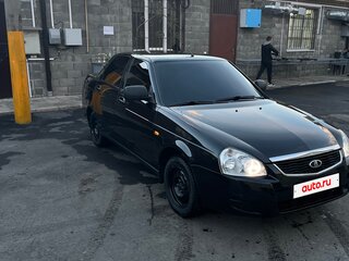 2017 Lada (ВАЗ) Priora I Рестайлинг, чёрный, 580000 рублей, вид 4