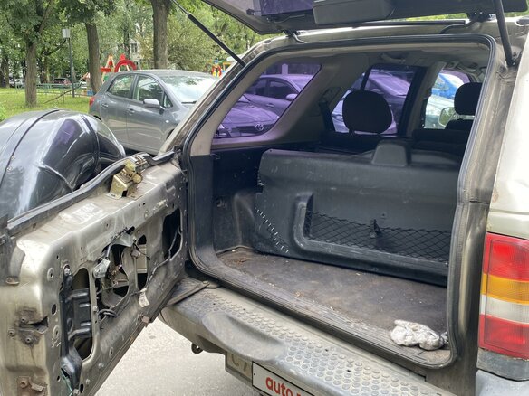 2000 Opel Frontera B, серый, 450000 рублей - вид 11