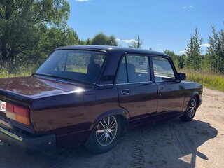 2007 Lada (ВАЗ) 2107, пурпурный, 245000 рублей, вид 3
