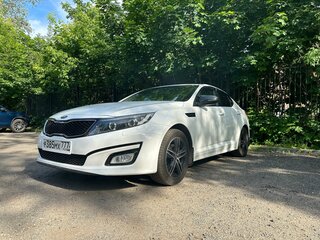 2014 Kia Optima III Рестайлинг, белый, 1900000 рублей, вид 1