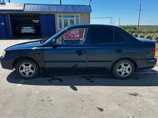 2008 Hyundai Accent ТагАЗ II, синий, 360000 рублей, вид 3