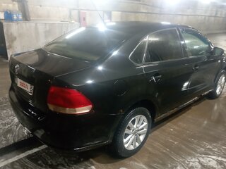 2012 Volkswagen Polo V, чёрный, 480000 рублей, вид 3