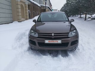 2012 Volkswagen Touareg II, коричневый, 2950000 рублей, вид 4