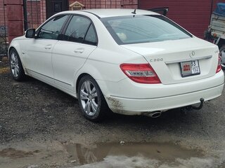 2008 Mercedes-Benz C-Класс 200 III (W204), белый, 1450000 рублей, вид 4