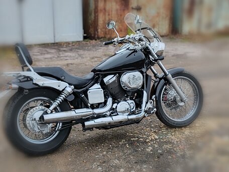 2002 Honda VT 750, чёрный, 430000 рублей, вид 4
