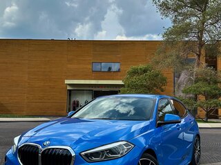 2019 BMW 1 серии 118i III (F40), синий, 2800000 рублей, вид 2