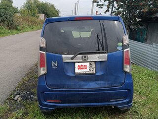 2017 Honda N-WGN I Рестайлинг, синий, 650000 рублей, вид 3