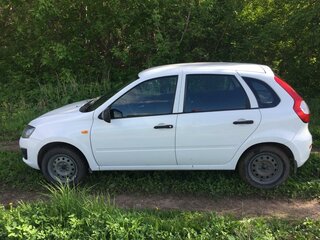 2014 Lada (ВАЗ) Kalina II, белый, 370000 рублей, вид 4