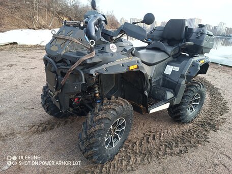 2020 Stels ATV-800 Guepard Trophy, чёрный, 650000 рублей, вид 4