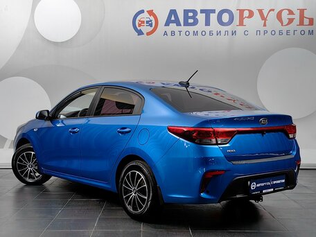 2017 Kia Rio IV, синий, 1213000 рублей, вид 2