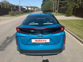 2019 Toyota Prius PHV ZVW52 Prime IV (XW50), голубой, 1750000 рублей, вид 4