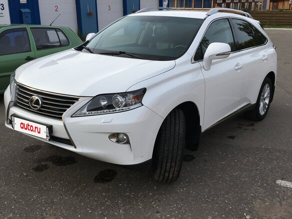 2012 Lexus RX 270 III Рестайлинг, белый, 1950000 рублей
