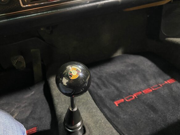 1971 Porsche 914, жёлтый - вид 13