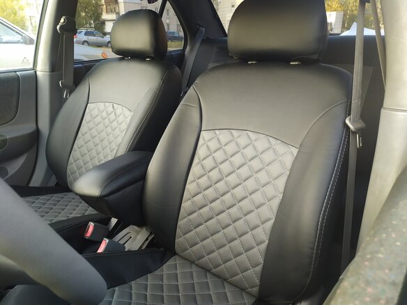 2006 Hyundai Accent ТагАЗ II, чёрный - вид 2