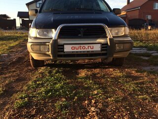 1997 Mitsubishi Space Wagon II, синий, 300000 рублей, вид 4