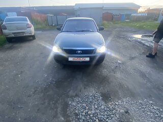 2009 Lada (ВАЗ) Priora I, синий, 300000 рублей, вид 1