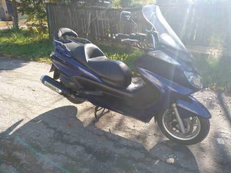 2008 Yamaha Majesty 400, синий, 249000 рублей, вид 2