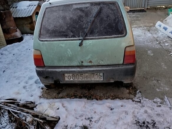 2003 Lada (ВАЗ) 1111 Ока КамАЗ, зелёный, 115000 рублей - вид 2