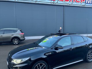 2019 Kia Optima IV Рестайлинг, чёрный, 2550000 рублей, вид 4