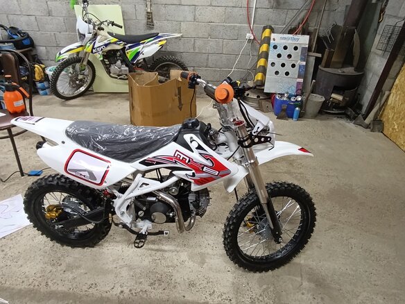 2024 Bamx BX125, белый, 80000 рублей