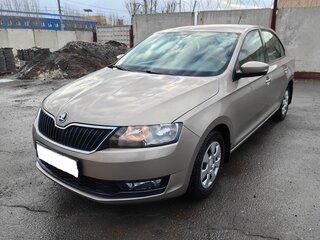2018 Skoda Rapid I Рестайлинг, бежевый, 1200000 рублей, вид 1