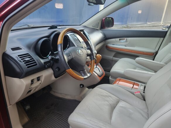 2008 Lexus RX 400h II Рестайлинг, красный, 1590000 рублей - вид 5