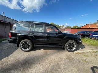 2003 Toyota Land Cruiser 100 Series Рестайлинг 1, чёрный, 2000000 рублей, вид 4