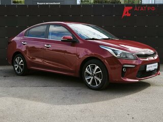 2017 Kia Rio IV, красный, 1290000 рублей, вид 3