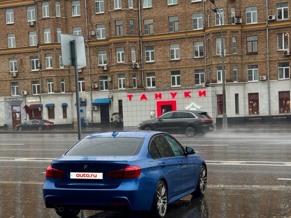 2018 BMW 3 серии 320d VI (F3x) Рестайлинг, синий, 2570000 рублей - вид 6