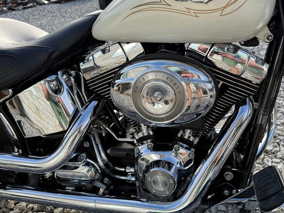 2015 Harley-Davidson Softail Deluxe, белый, 1070000 рублей - вид 16