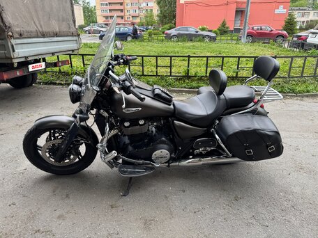 2012 Triumph Thunderbird Storm, серый, 900000 рублей, вид 5