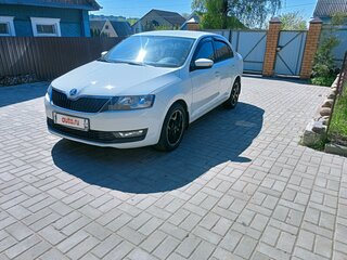 2018 Skoda Rapid I Рестайлинг, белый, 1250000 рублей, вид 1