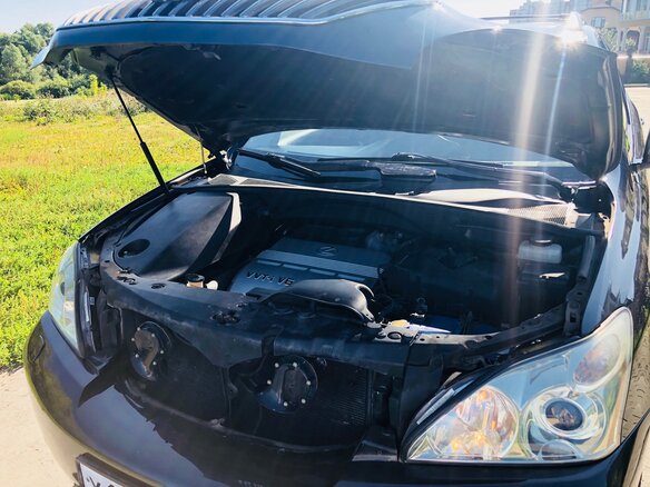 2008 Lexus RX 400h II Рестайлинг, серый - вид 24