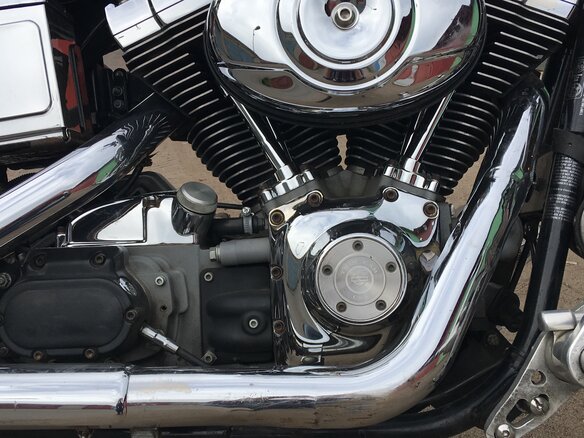 2002 Harley-Davidson Dyna Super Glide, чёрный - вид 9