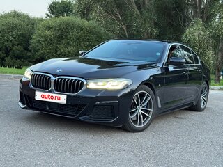 2020 BMW 5 серии 520i VII (G30/G31/G38) Рестайлинг, синий, 3950000 рублей, вид 1