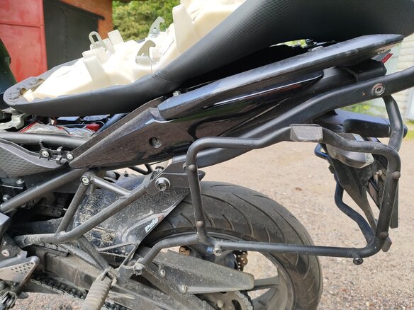 2013 Kawasaki Versys 650, чёрный, 399000 рублей - вид 12
