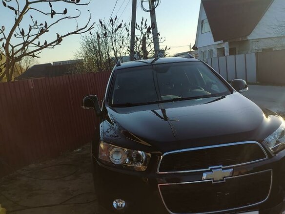 2012 Chevrolet Captiva I Рестайлинг, чёрный, 1300000 рублей - вид 1
