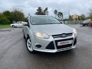 2013 Ford Focus III, серебристый, 860000 рублей, вид 3