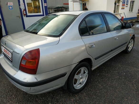 2002 Hyundai Elantra III (XD), серебристый - вид 4