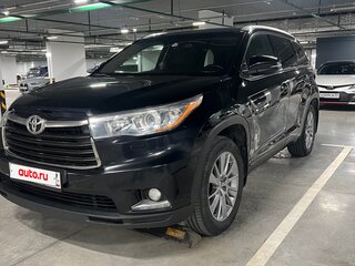 2014 Toyota Highlander III (XU50), чёрный, 2500000 рублей, вид 1
