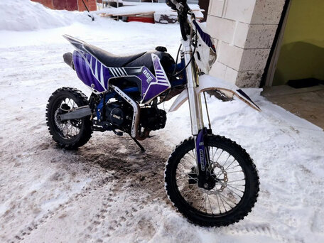 2024 BSE MX 125, фиолетовый, 95000 рублей, вид 3