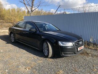 2016 Audi A8 Long III (D4) Рестайлинг, чёрный, 5200000 рублей, вид 2