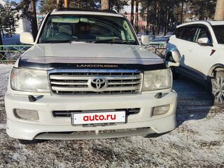 1999 Toyota Land Cruiser 100 Series, белый, 1900000 рублей, вид 2