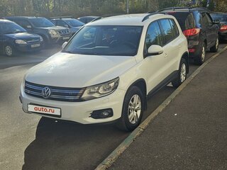 2014 Volkswagen Tiguan I Рестайлинг, белый, 1400000 рублей, вид 1